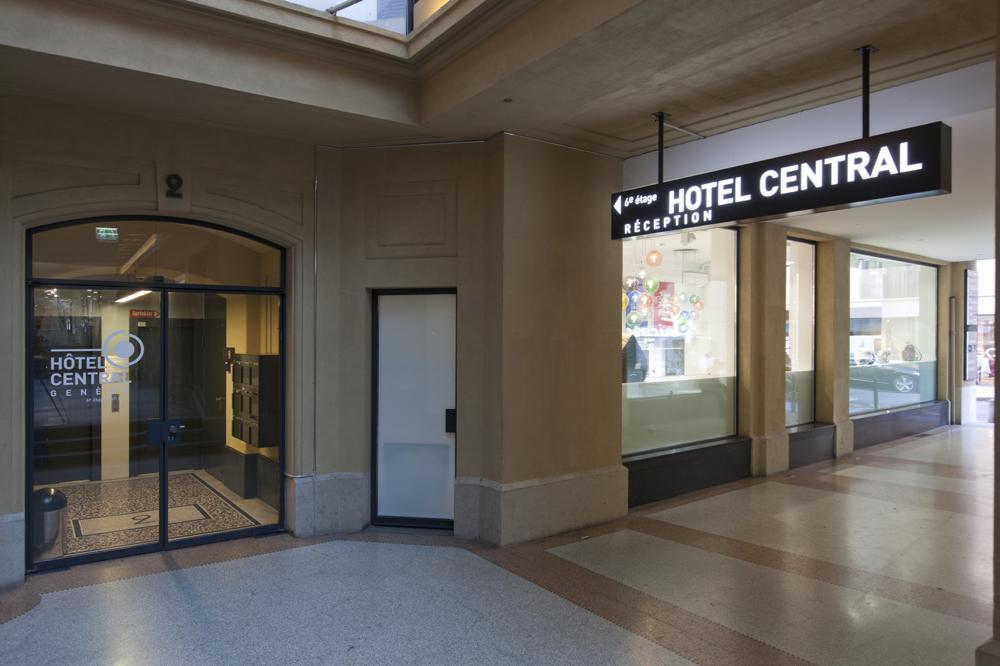 Hotel Central Geneve Exteriör bild